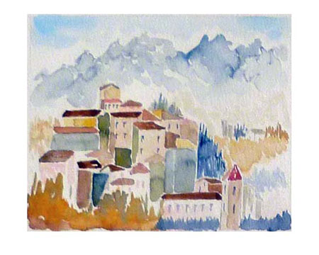Borgo alpino  30 gennaio 2024