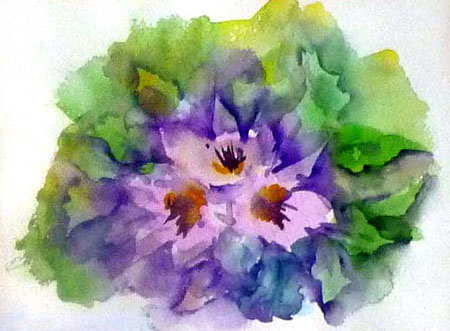 Bouquet di petunie  19 ottobre 2010